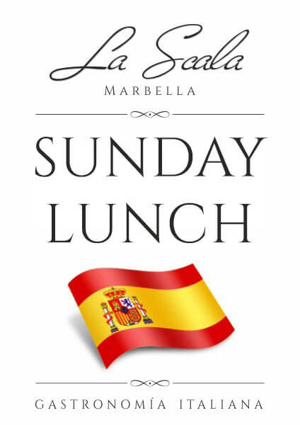 Menu Sunday Lunch